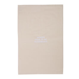 Jenny Holzer Words Tend To Be tea towel